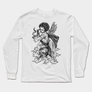 Angel and smokes Long Sleeve T-Shirt